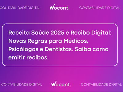 Receita Saúde e Recibo Digital: Novas Regras para Médicos, Psicólogos e Dentistas. Saiba como emitir recibos.
